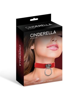 Collar con Aro Cuero Vegano Talla unica 2