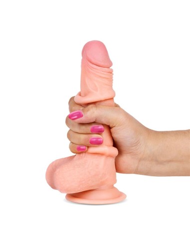 Slidy Dildo Realista Dual Layer Retractil y Orientable 7