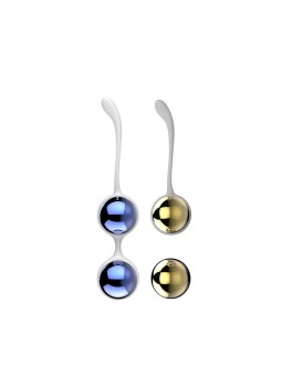 Bolas Vaginales Yani Dorado y Azul 2