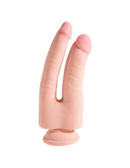 3D Dildo Doble Penetracion Triple Densidad Plus 95 Natural
