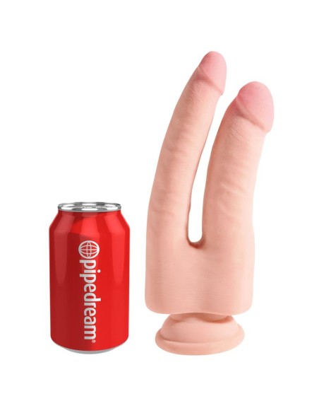 3D Dildo Doble Penetracion Triple Densidad Plus 95 Natural