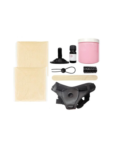 Clonador Dildo con Arnes Natural