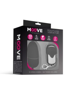 Huevo Vibrador con Control Remoto Tamano Mediano Negro 2