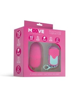 Huevo Vibrador con Control Remoto Tamano Mediano Rosa 2