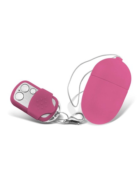 Huevo Vibrador con Control Remoto Tamano Mediano Rosa