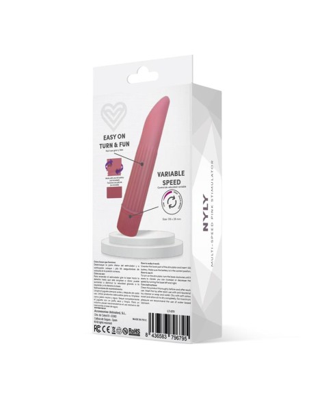 Nyly Estimulador Multi Velocidad Rosa