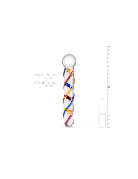 Dildo Cristal Transparente No 10