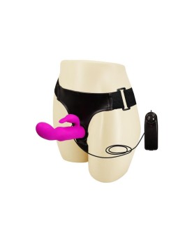 Baile Arnes con Dildo Purpura 15 cm 2