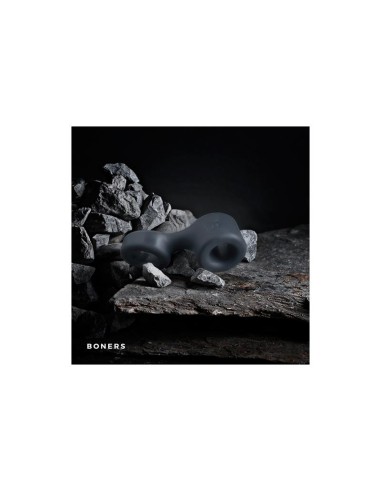 Anillo para Pene y Testiculos Gris