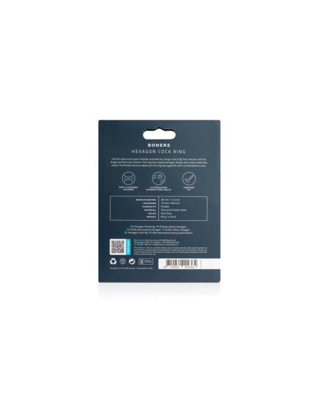Anillo Hexagonal de Silicona para el Pene