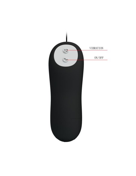 Plug Anal con 12 Patrones de Vibracion