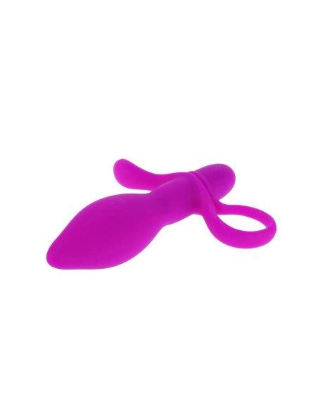 Plug Anal con Vibracion Taylor Color Purpura