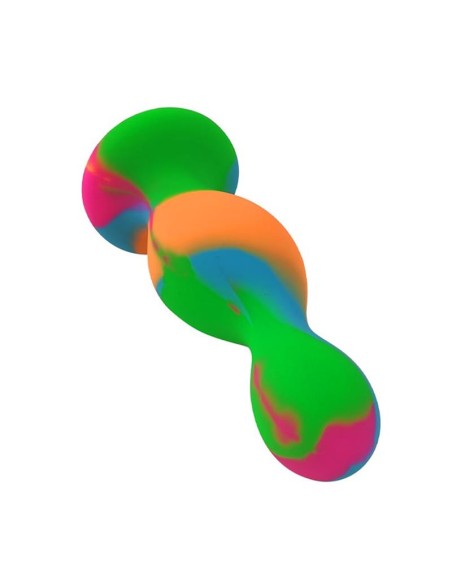 Plug Anal Multi Color Silicona