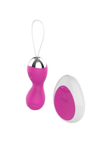 Huevo Vibrador con Control Remoto USB Rosa