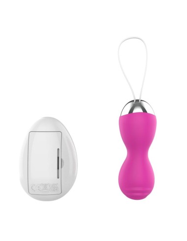 Huevo Vibrador con Control Remoto USB Rosa
