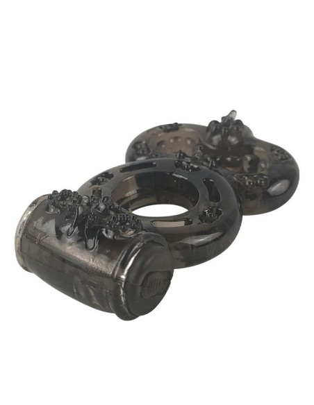Anillo para el Pene con Vibracion Negro