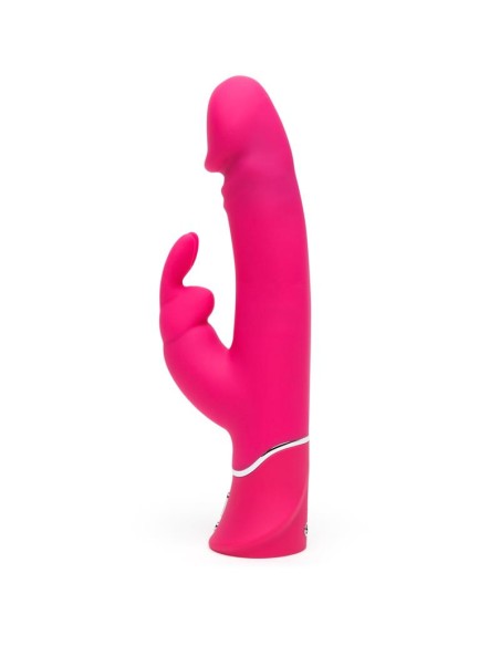 Vibrador Realistic Dual Density Rabbit Rosa