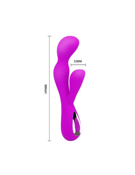 Pretty Love Vibrador Impluse Color Purpura cl25