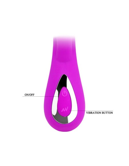 Pretty Love Vibrador Impluse Color Purpura cl25