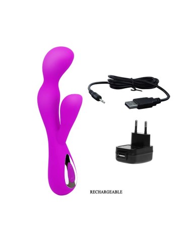 Pretty Love Vibrador Impluse Color Purpura cl25