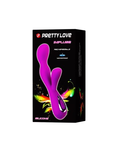 Pretty Love Vibrador Impluse Color Purpura cl25