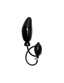 Dildo Inflable Latex Negro 2