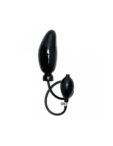 Dildo Inflable Latex Negro
