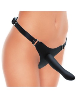 Rimba Latex Play Arnes con Dildo 16 cm