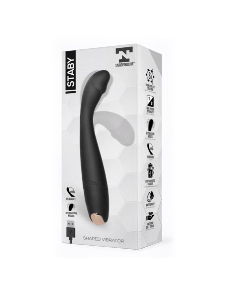 Staby Vibrador Silicona Flexible Bendable