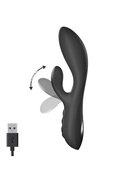 Mabo Vibrador Punto G Movimiento Finger Silicona Unibody