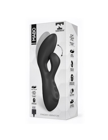 Mabo Vibrador Punto G Movimiento Finger Silicona Unibody