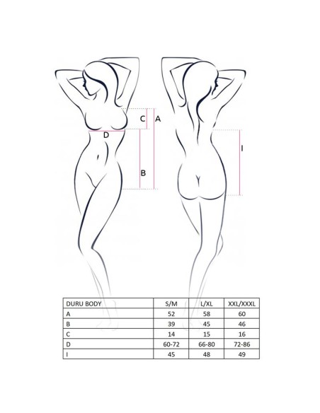 Duru Body Negro y Rojo