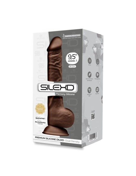 Dildo Dual Density Mod 1 95 Marron