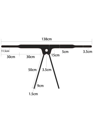 Arnes Ajustable con Dildo 10 Funciones 70