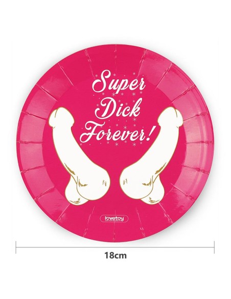 Platos de Papel Carton Pack de 6