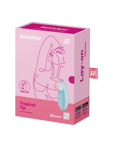 Tropical Tip con APP Satisfyer Connect Light Blue
