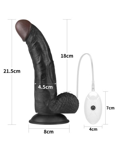 Arnes Ajustable con Dildo 85 10 Funciones