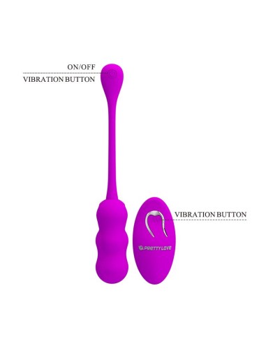 Leshy Huevo Vibrador con Control Remoto USB