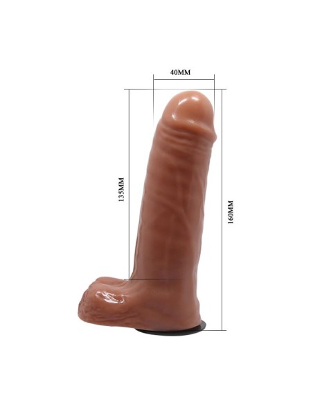 Arnes con Dildo Retractil con Vibracion