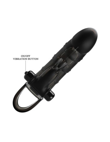 Cuper Funda para el Pene con Vibracion 4 cm