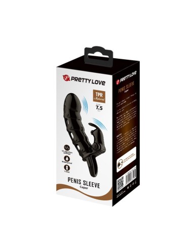 Cuper Funda para el Pene con Vibracion 4 cm