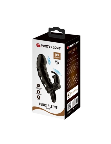 Cuper Funda para el Pene con Vibracion 4 cm