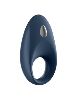 Mighty One Anillo Vibrador con APP Azul 2