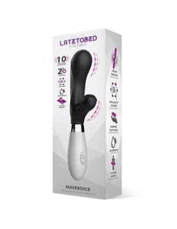 Maverdick Vibrador Silicona Negro 2
