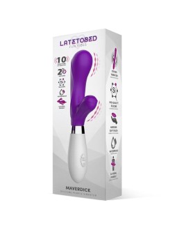 Maverdick Vibrador Silicona Purpura 2