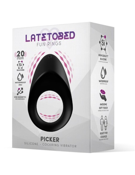 Picker Anillo Vibrador Parejas Silicona