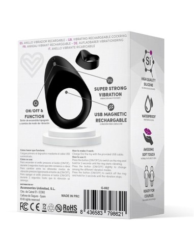 Picker Anillo Vibrador Parejas Silicona