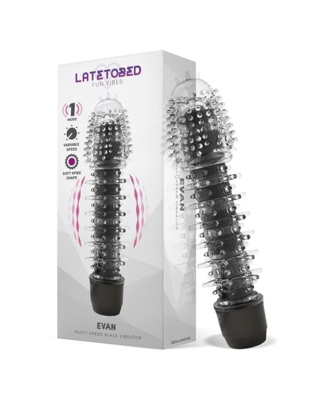 Evan Vibrador Multi Velocidad Negro
