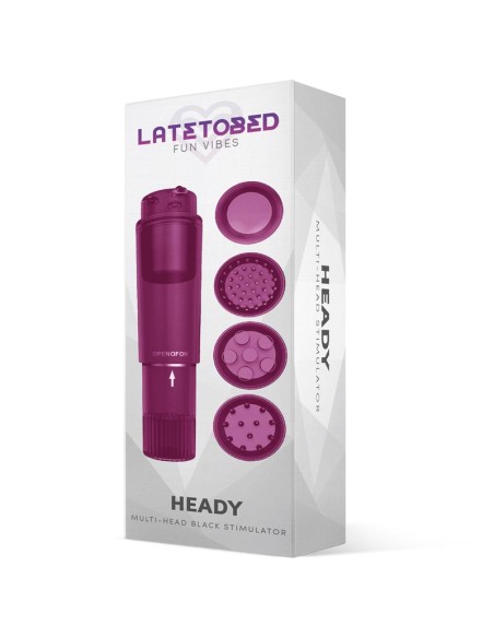 Heady Estimulador con 4 Cabezales Purpura