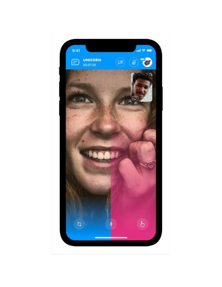 Mono Flex Vibrador con APP Mauve